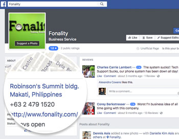 Facebook - Fonality Customer Service